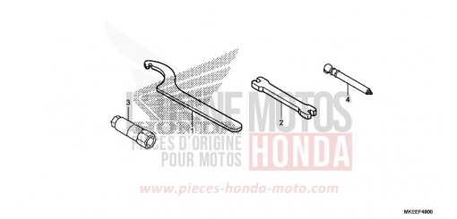 OUTILS CRF450RXK de 2019